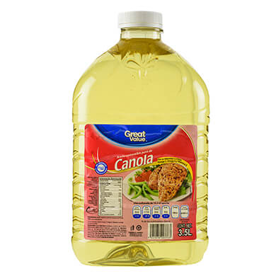 ACEITE GREAT VALUE CANOLA 3500ML ACEITE GREAT VALUE CANOLA 3500ML