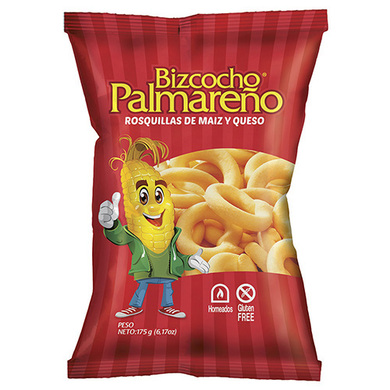BIZCOCHO PALMARENO DE MAIZ 175GR BIZCOCHO PALMARENO DE MAIZ 175GR