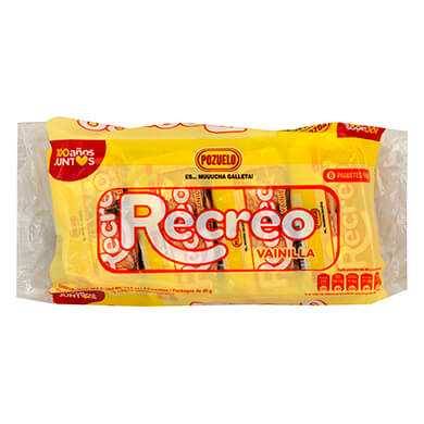 GALLETA POZUELO RECREO BOLSA 384 GR GALLETA POZUELO RECREO BOLSA 384 GR