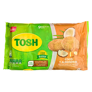 GALLET POZUELO TOSH COCO ALMENDR 202 5GR GALLET POZUELO TOSH COCO ALMENDR 202 5GR