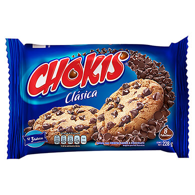 GALLETAS GAMESA CHOKIS 252 GR GALLETAS GAMESA CHOKIS 252 GR