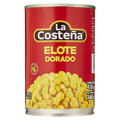 ELOTE DORADO LA COSTENA LATA 410GR ELOTE DORADO LA COSTENA LATA 410GR