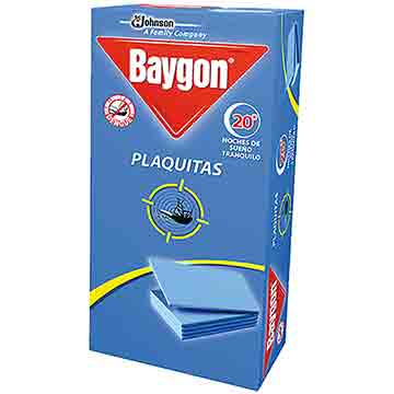 EMANADOR BAYGON PLAQUITAS REPUESTO 20EA EMANADOR BAYGON PLAQUITAS REPUESTO 20EA