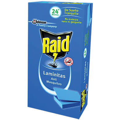 REPELENTE LAMINITAS RAID ELECT 24 UNIDADES REPELENTE LAMINITAS RAID ELECT 24 UNIDADES