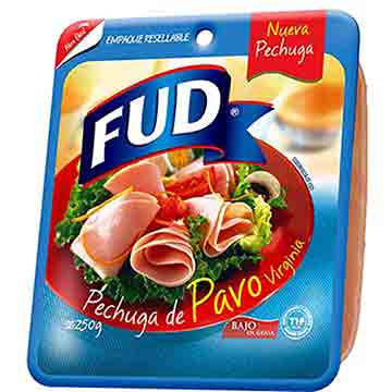 JAMON FUD DE PECHUGA DE PAVO 250 GR JAMON FUD DE PECHUGA DE PAVO 250 GR