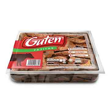 TROZOS DE FAJITAS GUTEN 350GR TROZOS DE FAJITAS GUTEN 350GR