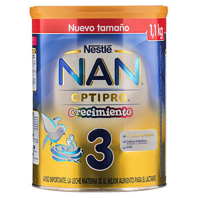 Formula infantil Nan 3 optipro 1100 g Formula infantil Nan 3 optipro 1100 g