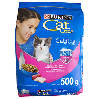 ALIM CAT CHOW GATO PURINA GATITOS 500GR ALIM CAT CHOW GATO PURINA GATITOS 500GR