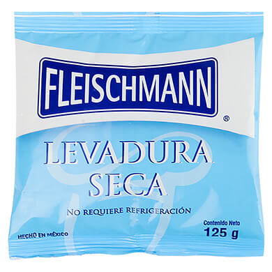 LEVADURA SECA FLEISCHMAN BOLSA 125 GR LEVADURA SECA FLEISCHMAN BOLSA 125 GR