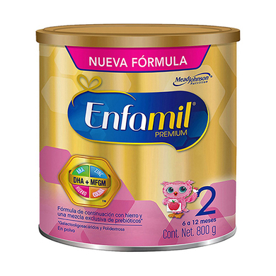 FORMULA INFANTIL ENFAMIL 2 800GR FORMULA INFANTIL ENFAMIL 2 800GR