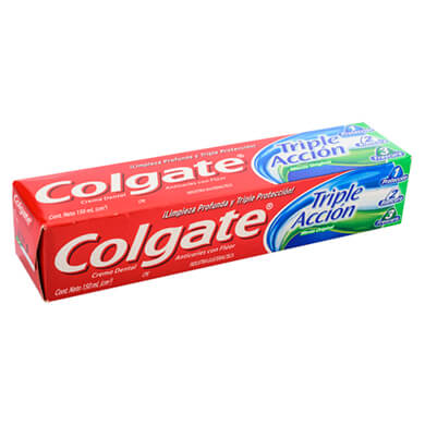CREMA DENTAL COLGATE TRIPLE ACCION 150ML CREMA DENTAL COLGATE TRIPLE ACCION 150ML