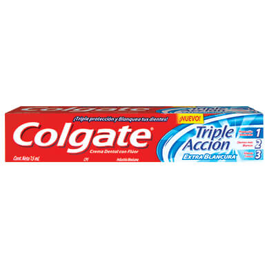 CREMA DENTAL COLGATE TRIPLE ACCION 75 ML CREMA DENTAL COLGATE TRIPLE ACCION 75 ML