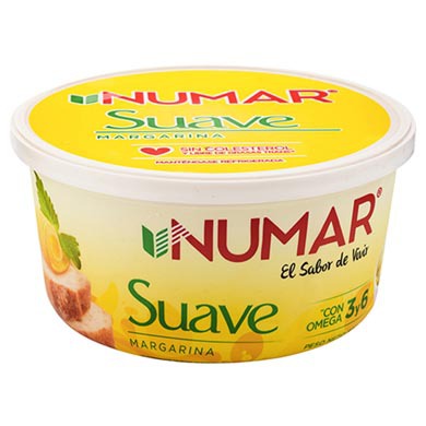 MARGARINA NUMAR SUAVE TAZA 500 GR MARGARINA NUMAR SUAVE TAZA 500 GR