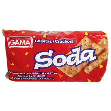 Galleta Gama Soda 192 g Galleta Gama Soda 192 g
