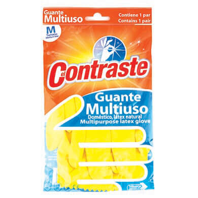 GUANTE EL CONTRASTE MULTIUSOS MEDIANO 2 UNIDADES GUANTE EL CONTRASTE MULTIUSOS MEDIANO 2 UNIDADES