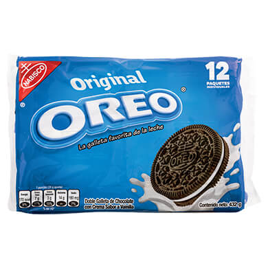 GALLETA NABISCO OREO REGULAR 432 GR GALLETA NABISCO OREO REGULAR 432 GR