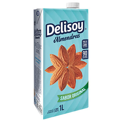 Bebida Delisoya almendras chocolate uht 1 L Bebida Delisoya almendras chocolate uht 1 L
