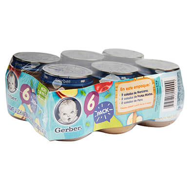 COLADO GERBER 6PACK 678GR COLADO GERBER 6PACK 678GR
