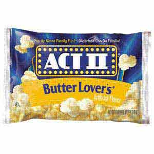 BUTTER ACT II LOVERS 78 GR BUTTER ACT II LOVERS 78 GR