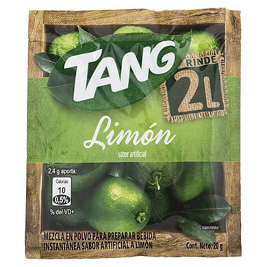 Bebida en polvo Tang limon 20 g Bebida en polvo Tang limon 20 g