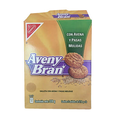 Galleta Nabisco avena pasas 339 g Galleta Nabisco avena pasas 339 g