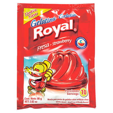 GELATINA ROYAL FRESA 80 GR GELATINA ROYAL FRESA 80 GR
