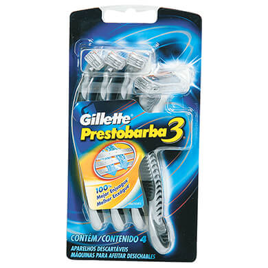 RASURADORA GILLETTE PIEL SENSIBLE 4EA RASURADORA GILLETTE PIEL SENSIBLE 4EA