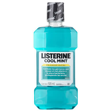 ENJUAGUE BUC LISTERINE COOL MINT 500ML ENJUAGUE BUC LISTERINE COOL MINT 500ML