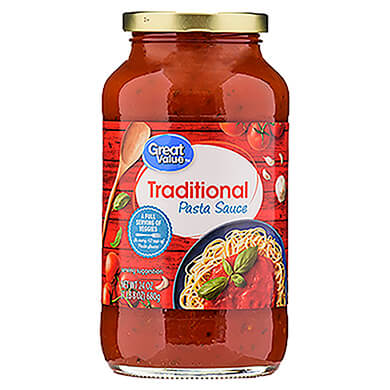 SALSA GREAT VALUE PARA SPAGUETTI 680GR SALSA GREAT VALUE PARA SPAGUETTI 680GR