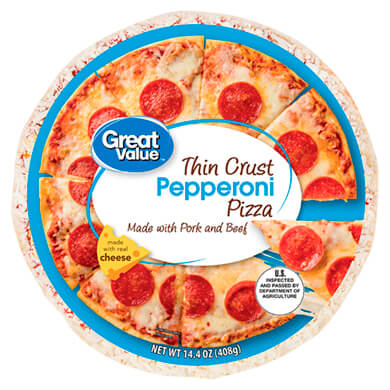 PIZZA GV PEPPERONI DELGADA 408 GR PIZZA GV PEPPERONI DELGADA 408 GR