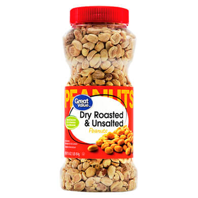 MANI GREAT VALUE SIN SAL 454 GR MANI GREAT VALUE SIN SAL 454 GR