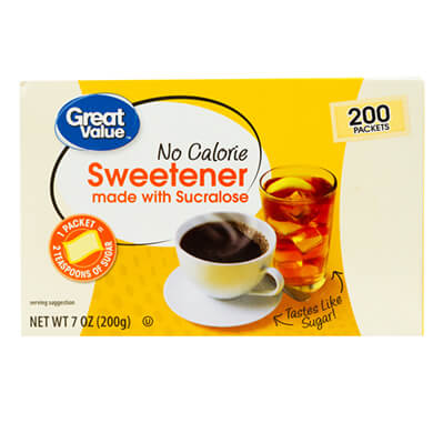 ENDULZANTE GREAT VALUE 200 GR ENDULZANTE GREAT VALUE 200 GR