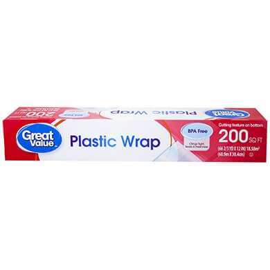 Rollo plastico Great Value para alimentos 200 pies Rollo plastico Great Value para alimentos 200 pies