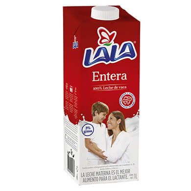 Leche Lala uht entera 1000 ml Leche Lala uht entera 1000 ml