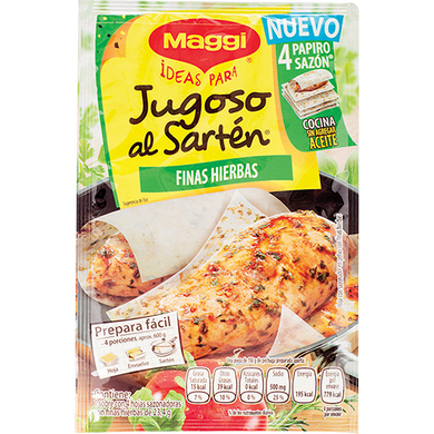 JUGOSO MAGGI AL SARTEN HIERBAS 23 4 GR JUGOSO MAGGI AL SARTEN HIERBAS 23 4 GR