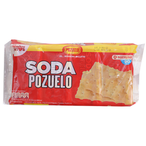 GALLETA POZUELO SODA 8U 176 GR GALLETA POZUELO SODA 8U 176 GR