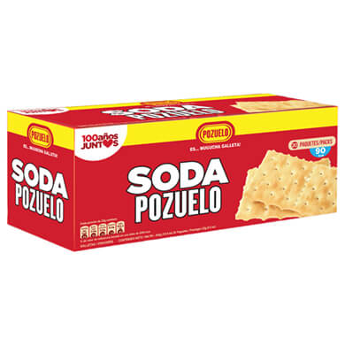 GALLETA POZUELO SODA SALADA CAJA 440 GR GALLETA POZUELO SODA SALADA CAJA 440 GR