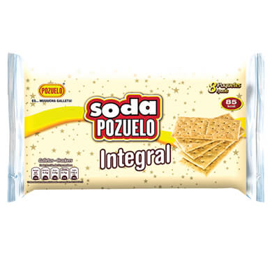 GALLETA POZUELO SODA INTEGR PAQ 8U 176GR GALLETA POZUELO SODA INTEGR PAQ 8U 176GR