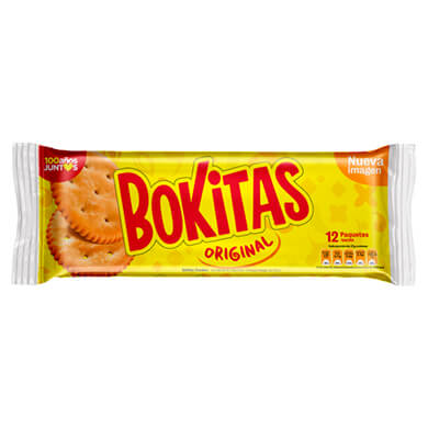 GALLETA POZUELO BOKITAS SALADA 12U 324GR GALLETA POZUELO BOKITAS SALADA 12U 324GR