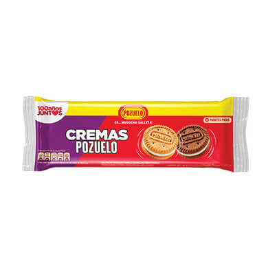 GALLETA POZUELO CREMA RELLE VAINIL 378GR GALLETA POZUELO CREMA RELLE VAINIL 378GR