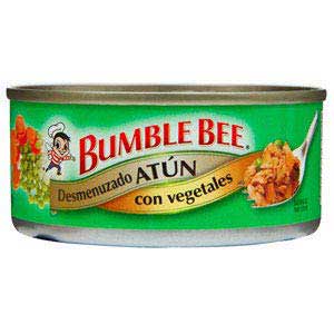 ATUN BUMBLEBEE TROCITOS CON VEGETALES 142GR ATUN BUMBLEBEE TROCITOS CON VEGETALES 142GR
