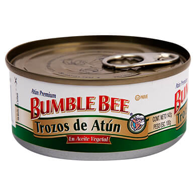 ATUN BUMBLE BEE TROZOS EN ACEITE 142 GR ATUN BUMBLE BEE TROZOS EN ACEITE 142 GR