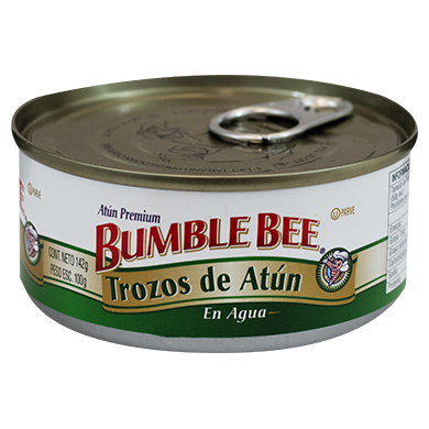 ATUN BUMBLE BEE TROZOS EN AGUA 100 GR ATUN BUMBLE BEE TROZOS EN AGUA 100 GR