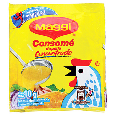CONSOME MAGGI DE POLLO 4PACK 40GR CONSOME MAGGI DE POLLO 4PACK 40GR