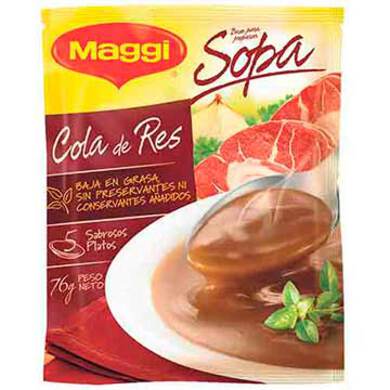 CREMA MAGGI MEZCLA COLA DE RES 76GR CREMA MAGGI MEZCLA COLA DE RES 76GR