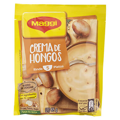 CREMA MAGGI DE HONGOS 65GR CREMA MAGGI DE HONGOS 65GR