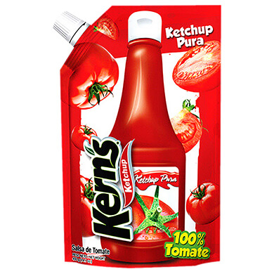 SALSA KERNS TOMTE KETCHUP DOY PACK 400GR SALSA KERNS TOMTE KETCHUP DOY PACK 400GR