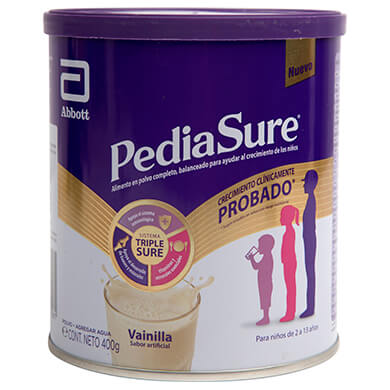 COMPLEMENTO PEDIASURE VAINILLA 400GR COMPLEMENTO PEDIASURE VAINILLA 400GR