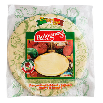 BASE BOLOGNESI PARA PIZZA 345 GR BASE BOLOGNESI PARA PIZZA 345 GR