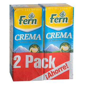 CREMA FERN UHT 2 PACK 500 ML CREMA FERN UHT 2 PACK 500 ML